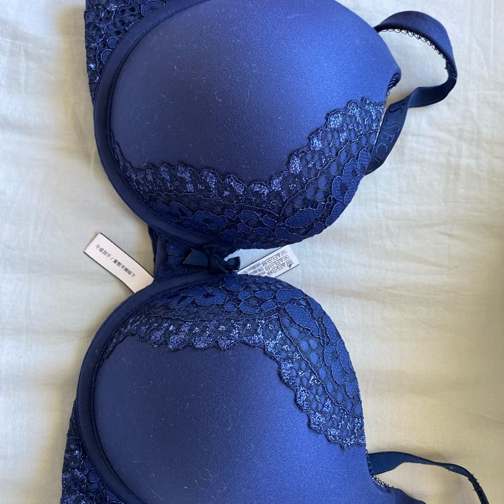 Dark Blue Bra 36C